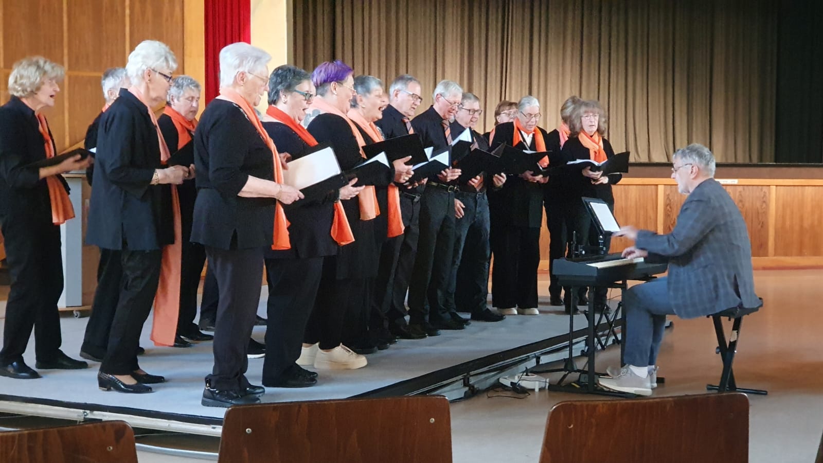 Chor bei der Ehrenamtsfeier